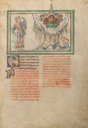 Der Tempel Gottes mit dem Tabernakel im Himmel